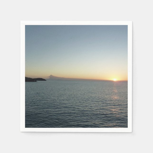 Guardanapo De Papel Sol em Antígua II (Frente)