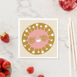 Guardanapo De Papel Sol feliz