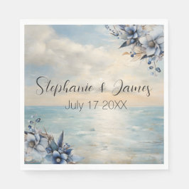 Guardanapo De Papel Soldado e Casamento Floral Elegante