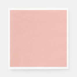 Guardanapo De Papel Solid light salmon pale red