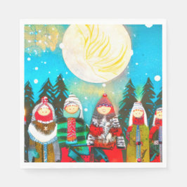 Guardanapo De Papel Solstício de inverno