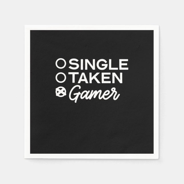 Guardanapo De Papel Solteiro Tirada Gamer (Frente)