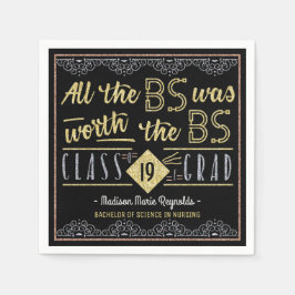 Guardanapo De Papel Solteiros de Graduação Universitária Graduação For