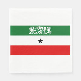 Guardanapo De Papel Somaliland Flag