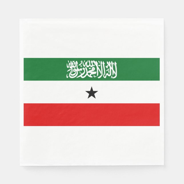 Guardanapo De Papel Somaliland Flag (Frente)