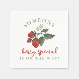 Guardanapo De Papel Someone Berry Special Baby Shower Napkin