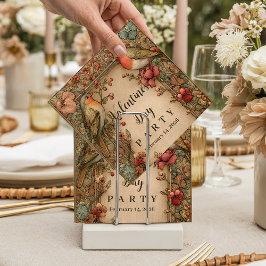 Guardanapo De Papel Songbirds & Roses Valentine Party