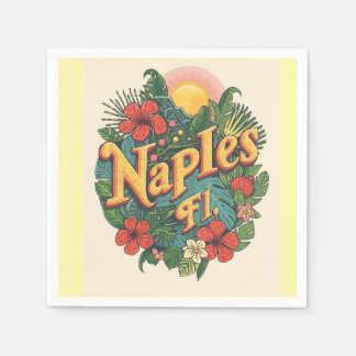 Guardanapo De Papel Sonhando em Naples florida