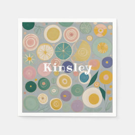 Guardanapo De Papel Sonho Caleidoscópio Personalizado