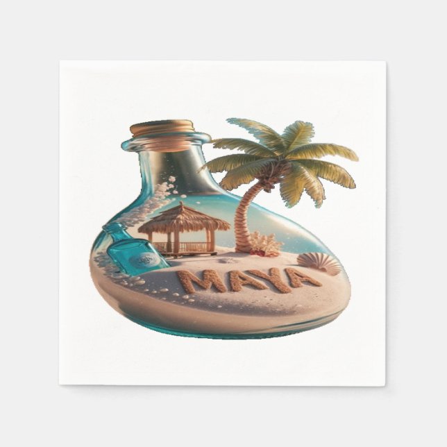 Guardanapo De Papel Sonho de sala de estar em casa (Frente)