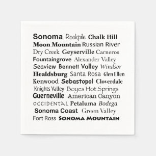 Guardanapo De Papel Sonoma Wine Country Napkins