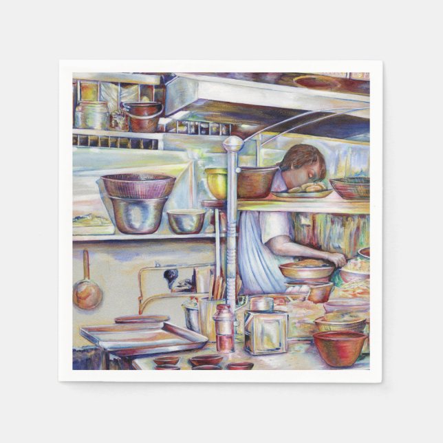 Guardanapo De Papel Sopa de rabo-de-porco, Singapura (Frente)