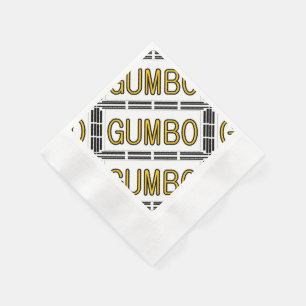 Guardanapo De Papel Sopa do Gumbo