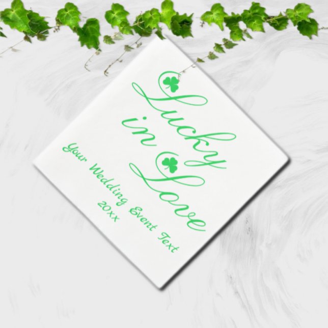 Guardanapo De Papel Sorte No Amor (Criador carregado)