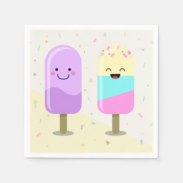 Guardanapo De Papel Sorvete (Frente)