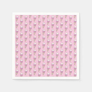 Guardanapo De Papel Sorvete com presentes coloridos modernos de Sprink