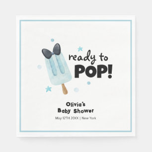 Guardanapo De Papel Sorvete Moderno Pronto Para Pop