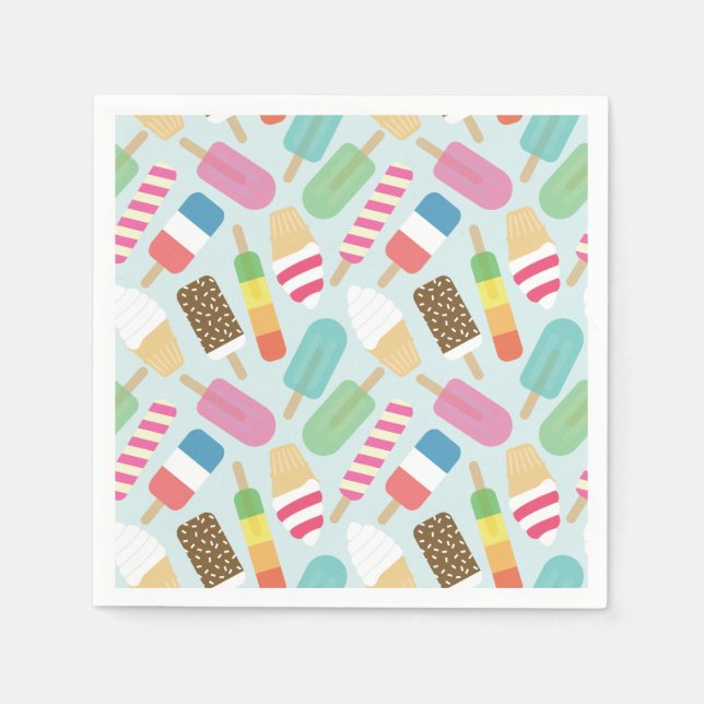 Guardanapo De Papel Sorvete Napkins (Frente)