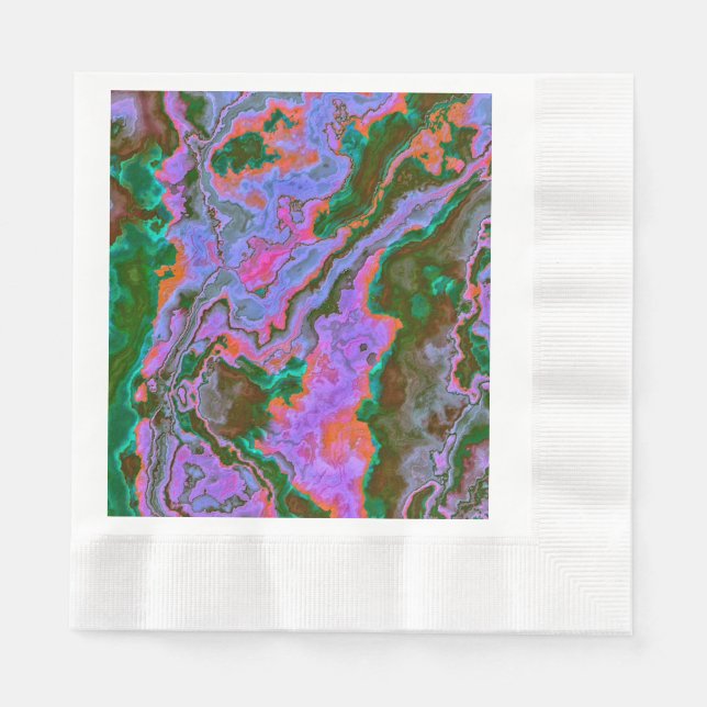 Guardanapo De Papel Sour Marble Napkins (Frente)