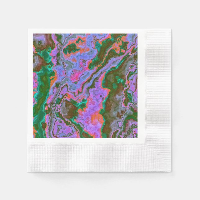 Guardanapo De Papel Sour Marble Napkins (Frente)