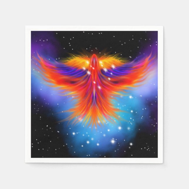 Guardanapo De Papel Space Phoenix Nebula (Frente)