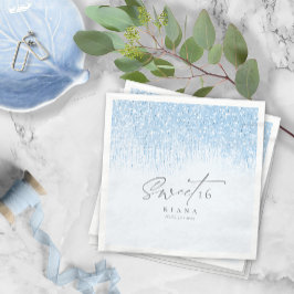 Guardanapo De Papel Sparkles Sweet Six Blue ID912