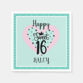 Guardanapo De Papel Special Sweet 16 Birthday Party