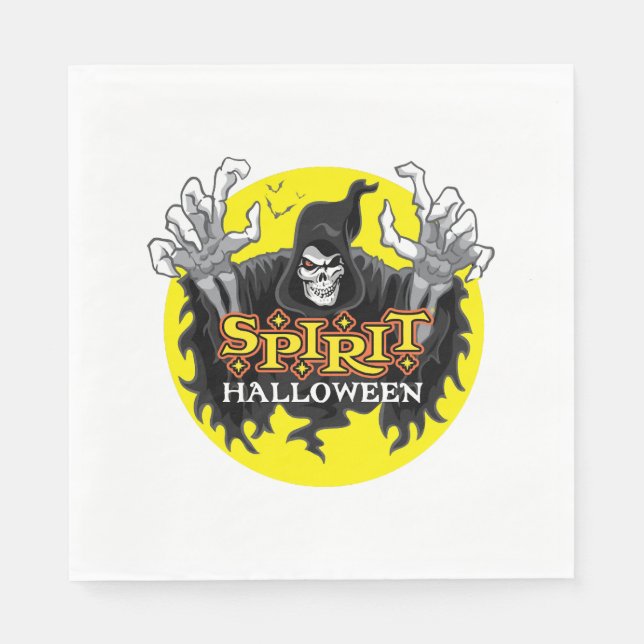 Guardanapo De Papel Spirit Halloween (Frente)