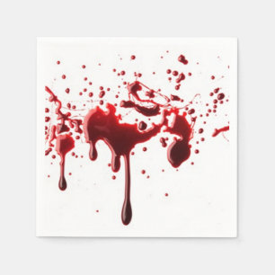 Guardanapo De Papel splatter terceiro do sangue