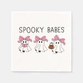 Guardanapo De Papel Spooky babes cute ghost