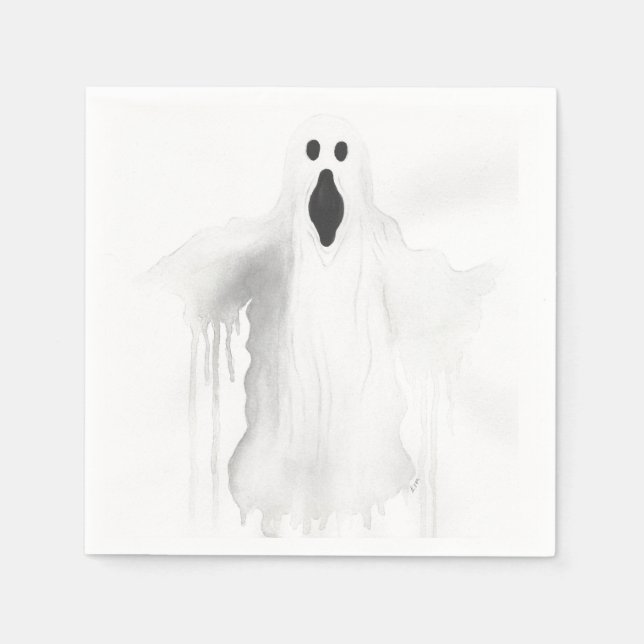 Guardanapo De Papel Spooky Ghost (Frente)