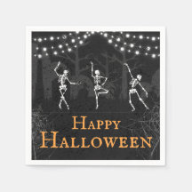 Spooky Skeletons Graveyard Halloween Party