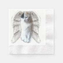 Spott Angel Coined Papel De Cocktail Napkin