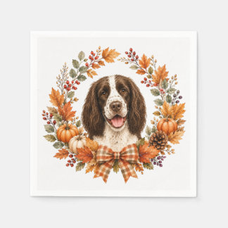 Guardanapo De Papel Springer Spaniel Outono