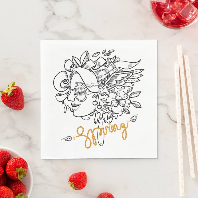 Guardanapo De Papel Springtime (Criador carregado)