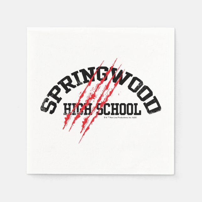 Guardanapo De Papel Springwood High School (Frente)