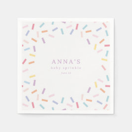 Guardanapo De Papel Sprinkles Baby Sprinkle
