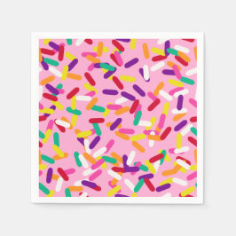 Guardanapo De Papel Sprinkles de Morango