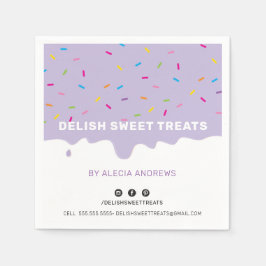 Guardanapo De Papel SPRINKLES glacé moderno borrifa