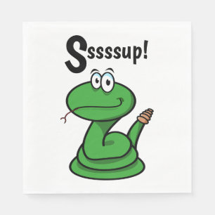 Guardanapo De Papel Sssssup! Cobra