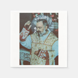 Guardanapo De Papel St. Padre Pio of Pietrelcina The Seraphic Priest