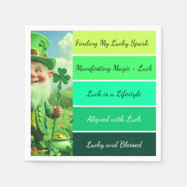 Guardanapo De Papel St. Patrick’s Affirmation Napkins