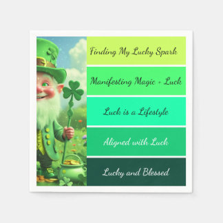 Guardanapo De Papel St. Patrick’s Affirmation Napkins