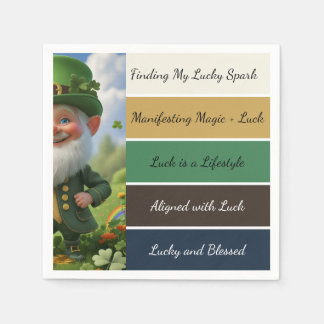 Guardanapo De Papel St. Patrick’s Affirmation Napkins