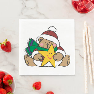 Guardanapo De Papel Star Bear