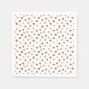 Guardanapo De Papel Star Confetti (Retro)