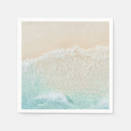 Guardanapo De Papel Starfish and Shells Tropical Beach Bridal Shower