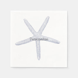 Guardanapo De Papel Starfish Beach