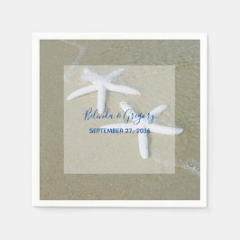 Guardanapo De Papel Starfish Beach Wedding