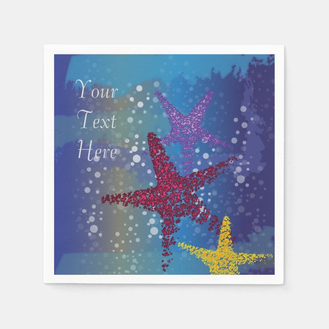 Guardanapo De Papel Starfish Seastar (Frente)